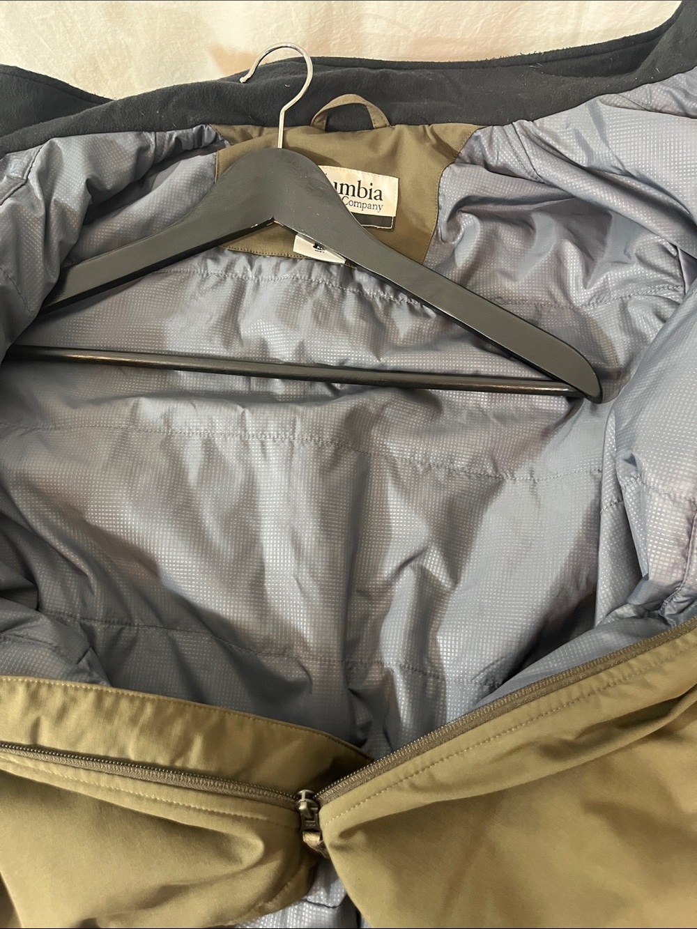 Columbia Men's Olive Green Outdoor Softshell Jacket size XL - Picture 15 of 15